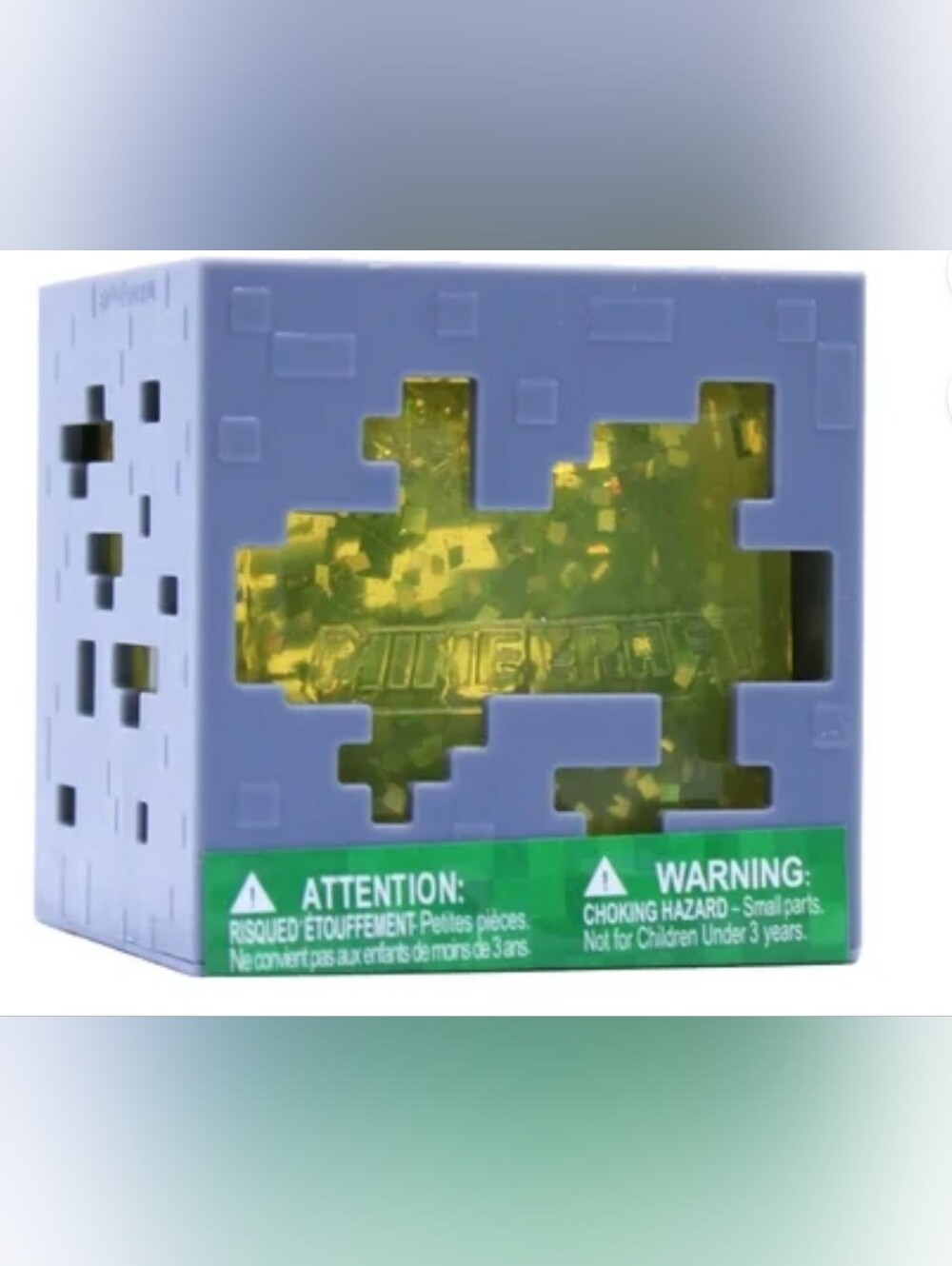 Minecraft Jelly Yellow Cube-NEW
